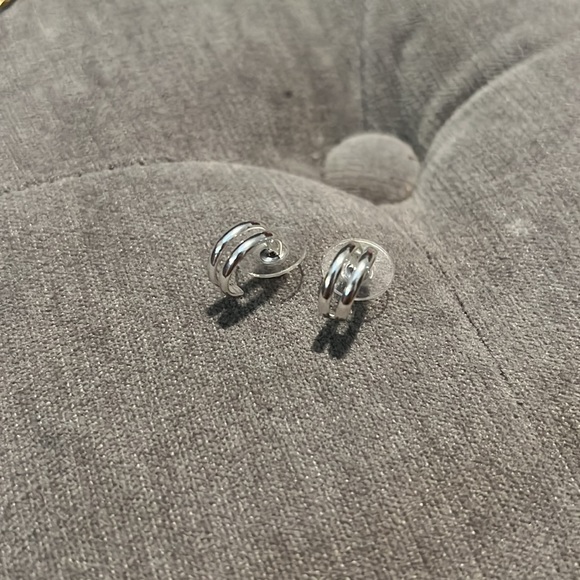 Gold and Silver Earrings - Picture 5 of 13